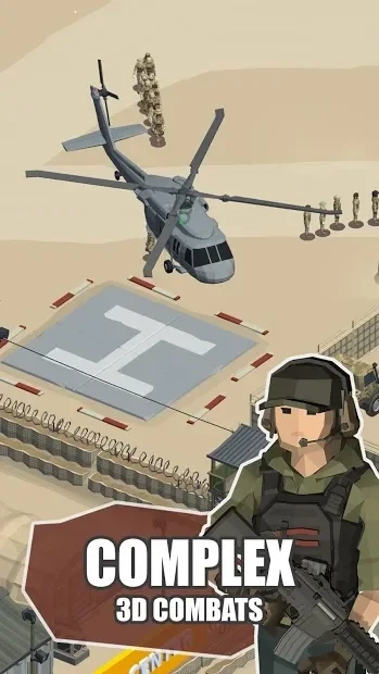 Скриншот Idle Warzone 3d: Военная Игра