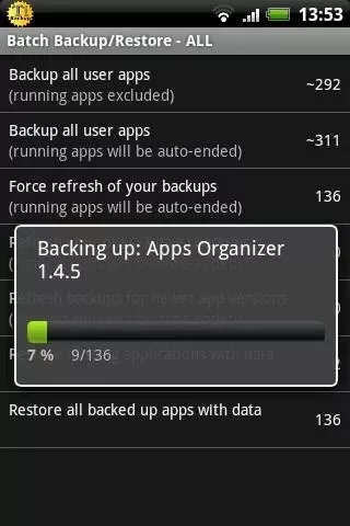 Скриншот Titanium Backup Pro