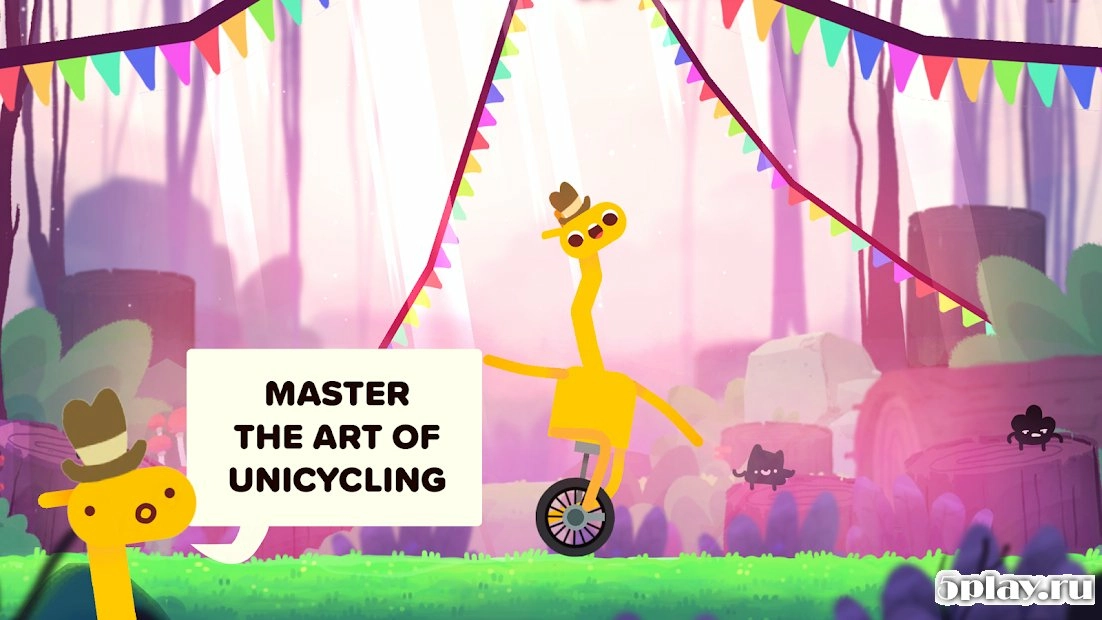 Скриншот Unicycle Giraffe