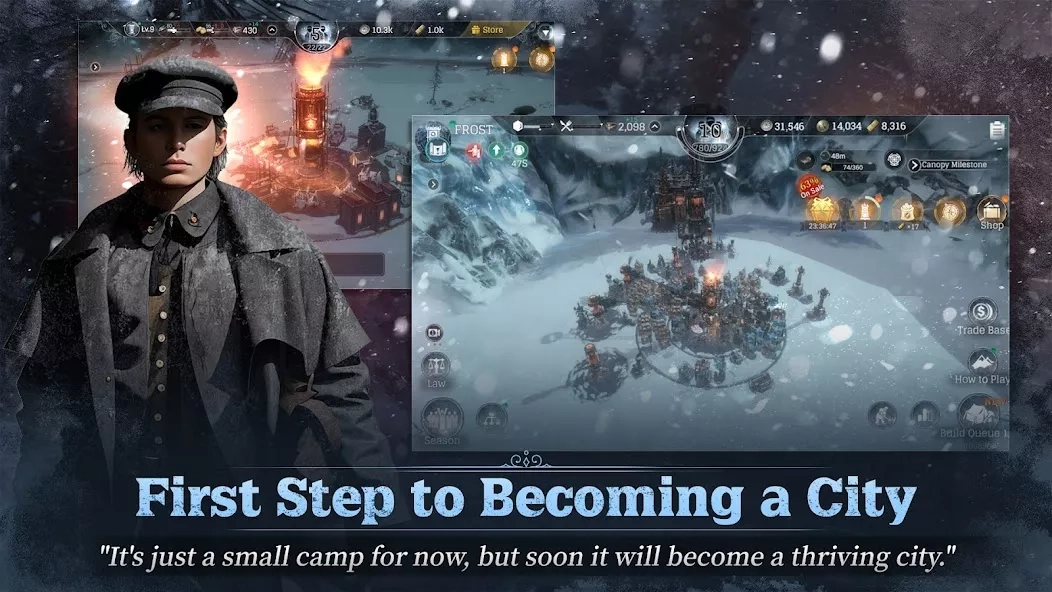 Скриншот Frostpunk: Beyond the Ice