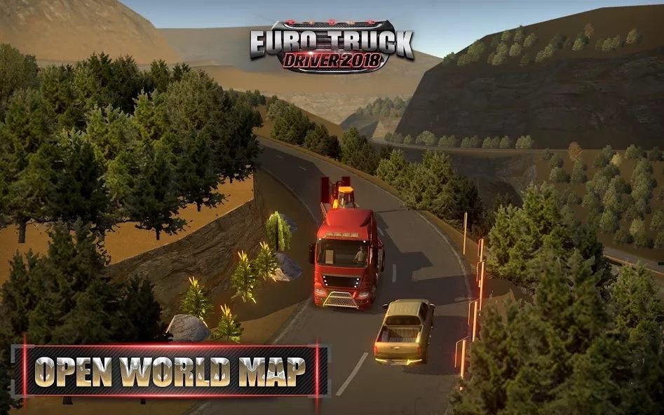 Скриншот Euro Truck Driver 2018