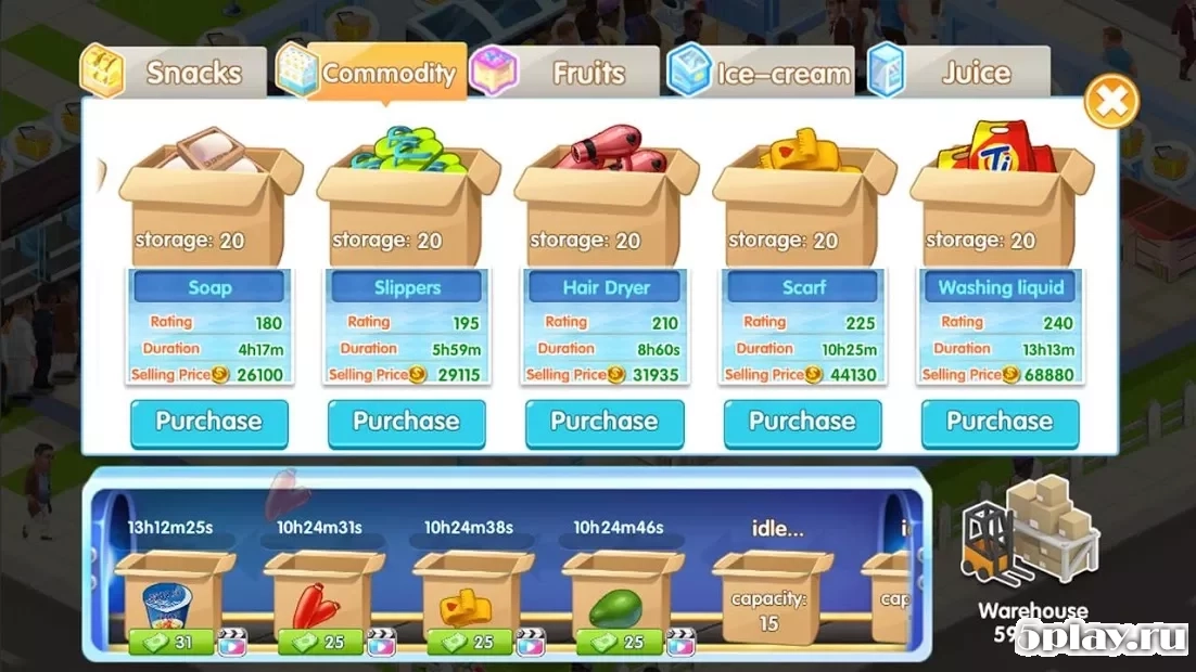 Скриншот My Supermarket Story : Store tycoon Simulation
