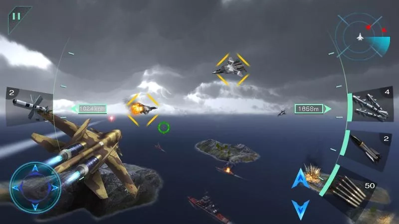 Скриншот Sky Fighters 3D