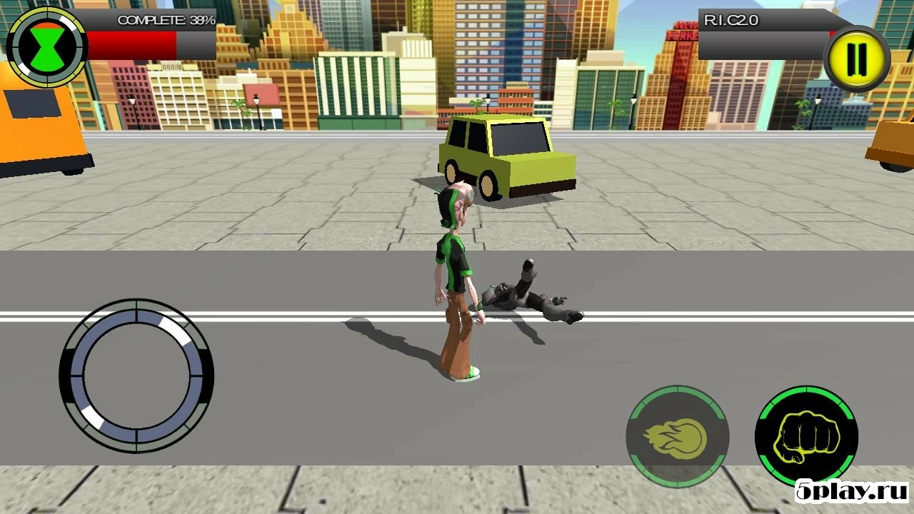 Скриншот Ben Super Alien Fighter Hero : Action Game