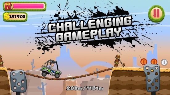 Скриншот Hill Racing – Offroad Hill Adventure game