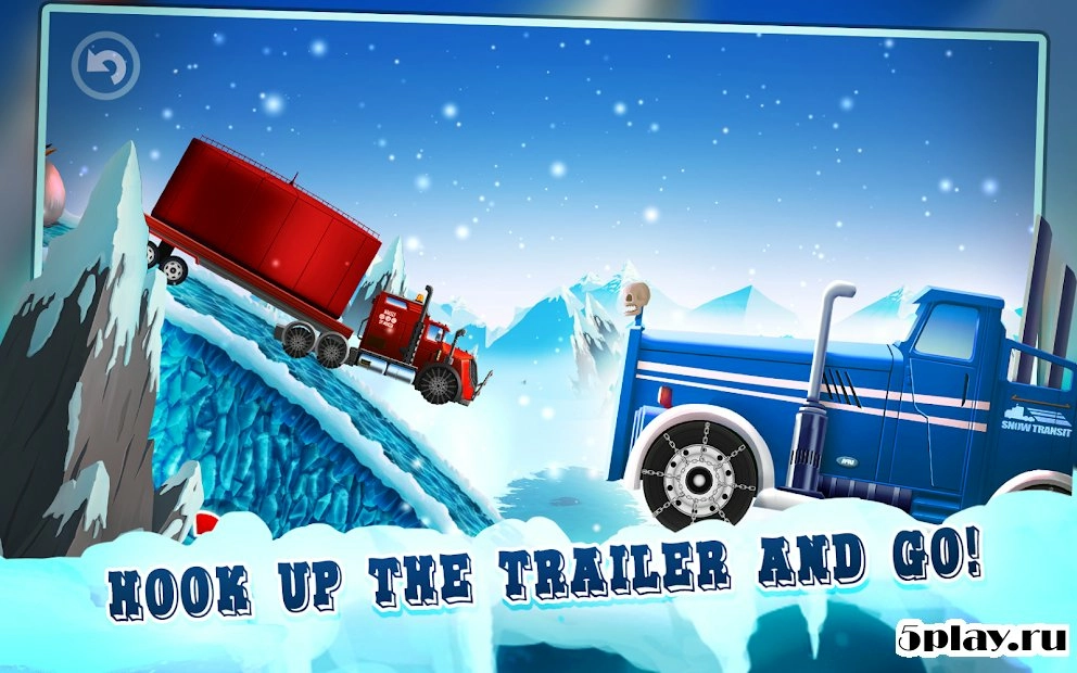 Скриншот Ice Road Truck Driving Race