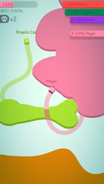 Скриншот Paper.io 2