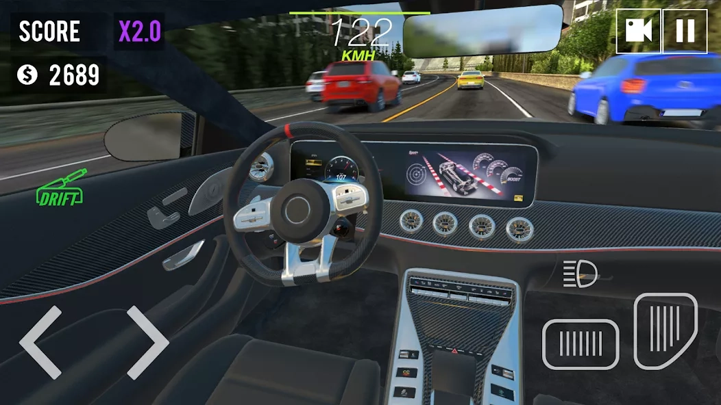 Скриншот Racing in Car 2023