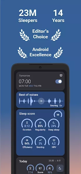 Скриншот Sleep as Android