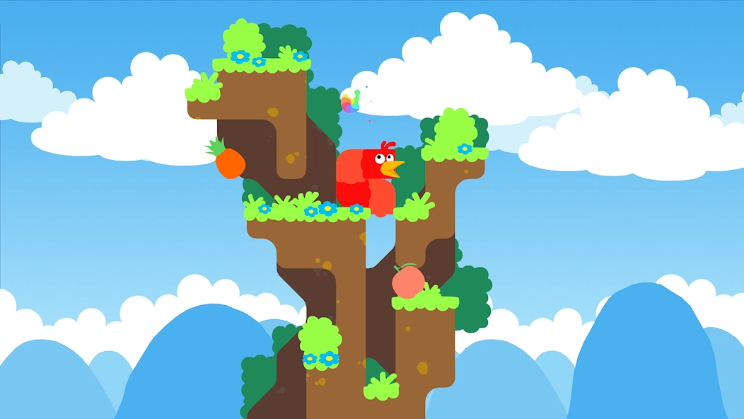 Скриншот Snakebird