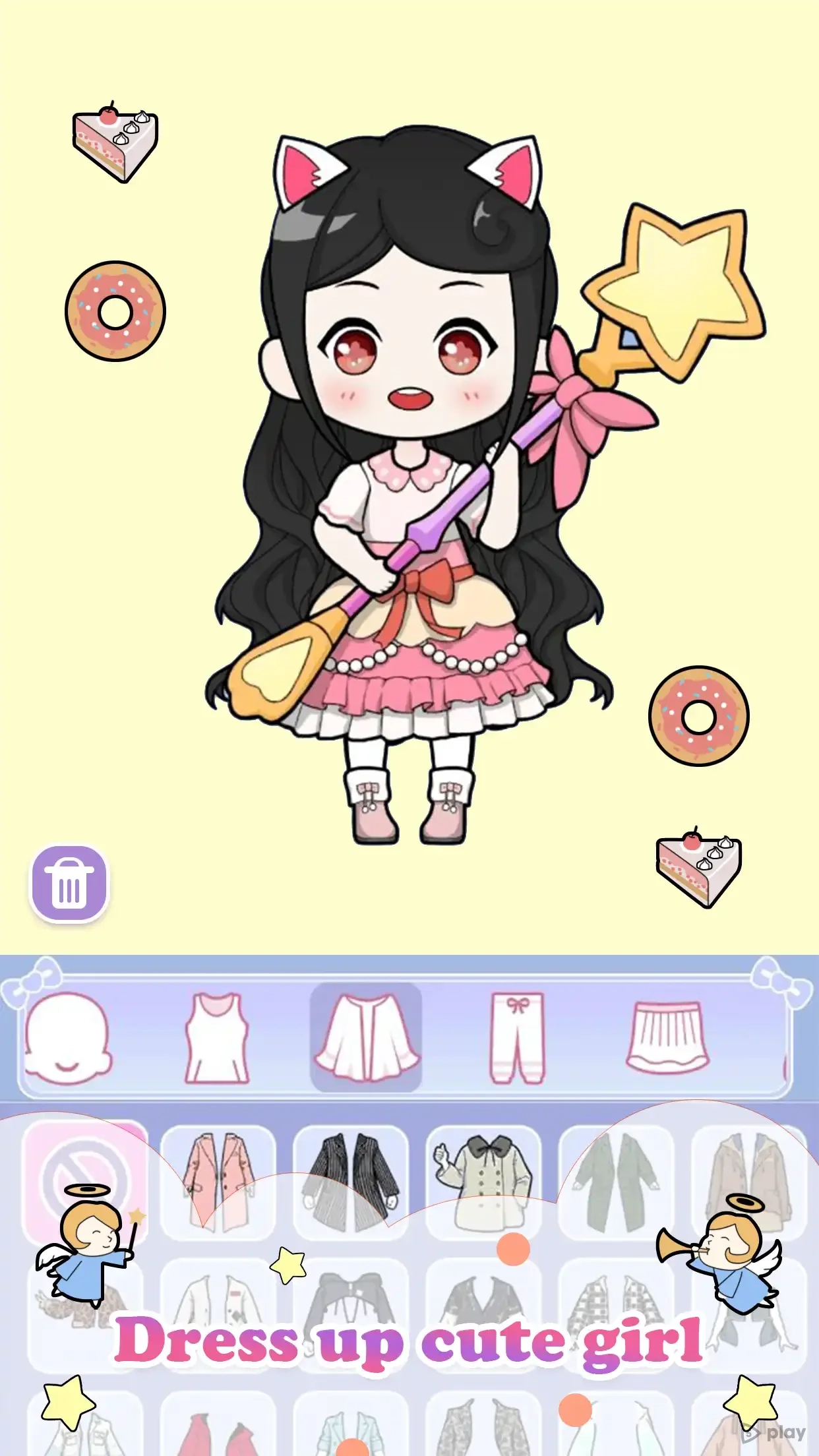 Скриншот Vlinder Doll: Dress up games
