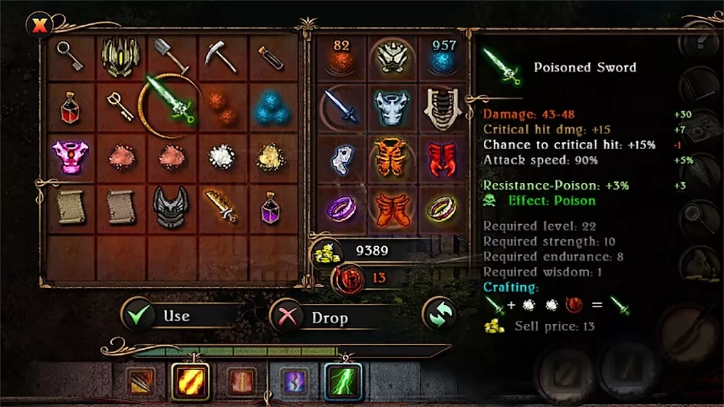 Скриншот Almora Darkosen RPG
