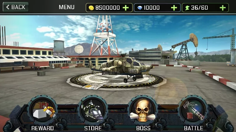 Скриншот Gunship Strike 3D