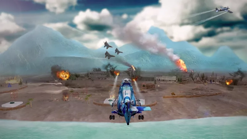 Скриншот Gunship Strike 3D