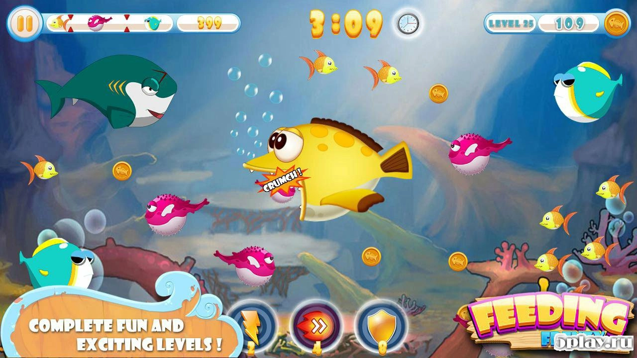 Скриншот Feeding Frenzy 3