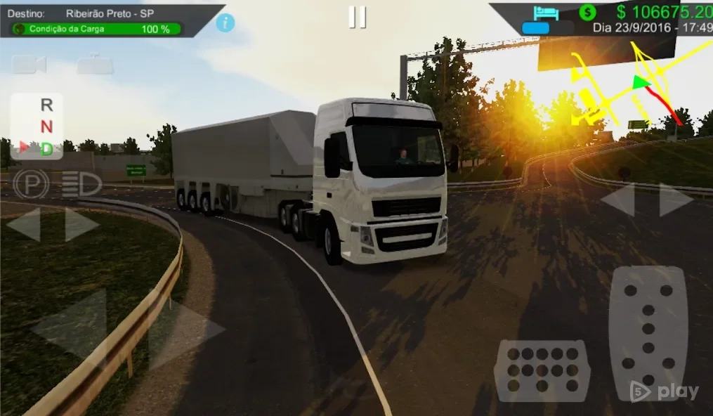 Скриншот Heavy Truck Simulator