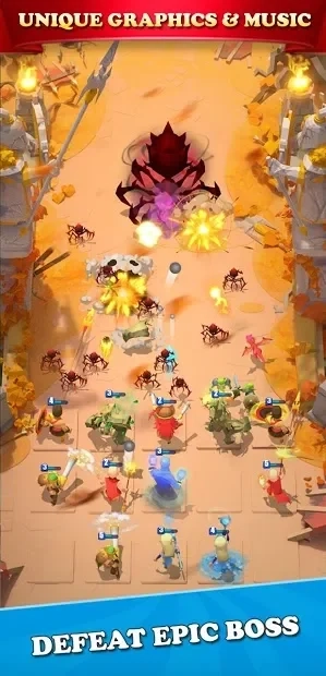 Скриншот Merge Heroes: The Last Lord