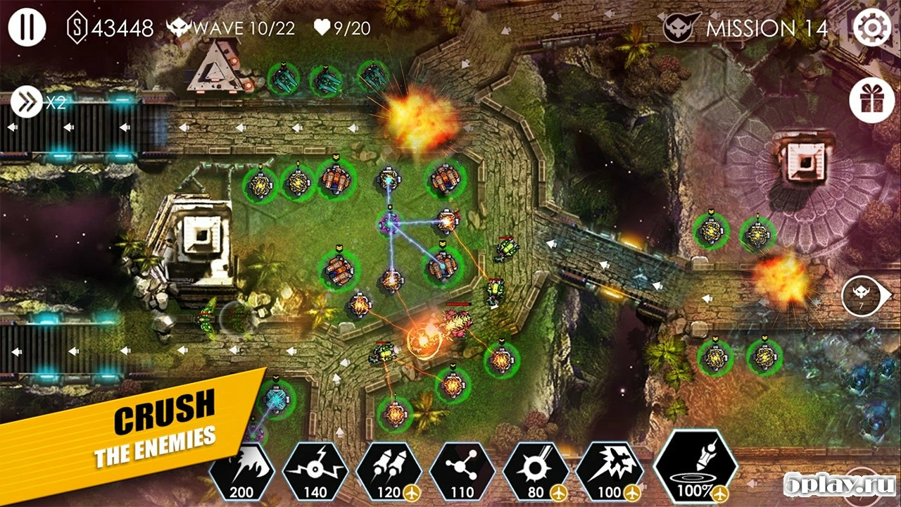 Скриншот Tower Defense: Invasion HD