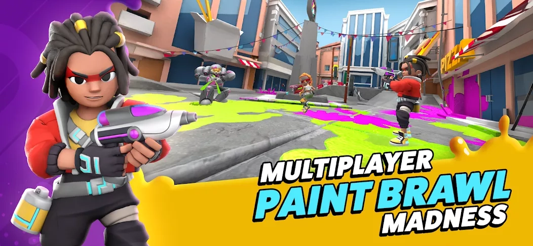 Скриншот Paint Brawl : Color of War