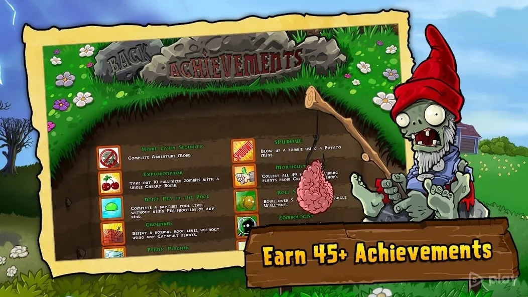 Скриншот Plants vs. Zombies FREE