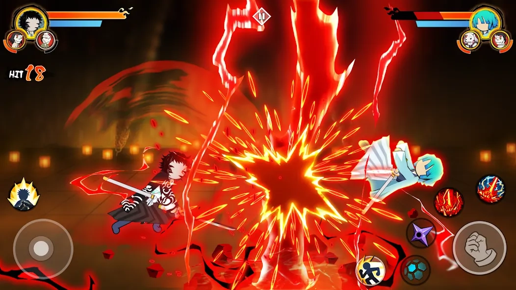Скриншот Stickman Demon Fight Warrior