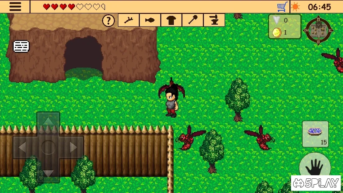 Скриншот Survival RPG 3: Странник Времен приключенческая 2d