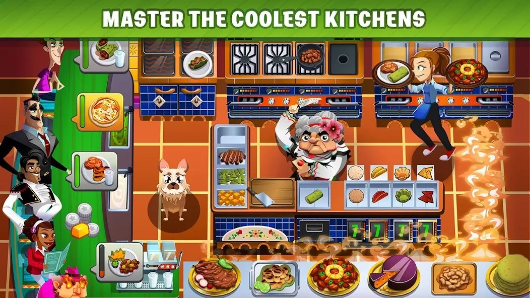 Скриншот COOKING DASH
