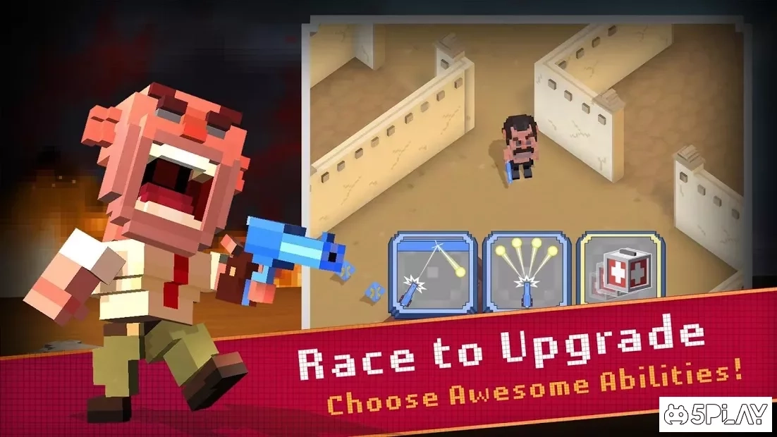 Скриншот Guns.io: Online Shooter 3D Block io Game