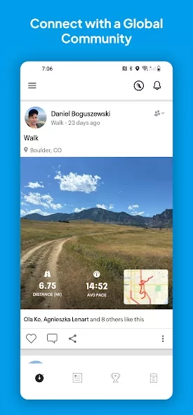 Скриншот Map My Run