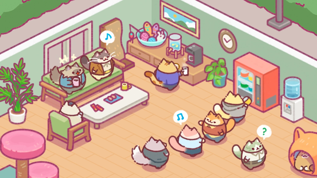 Скриншот Office Cat: Idle Tycoon Game