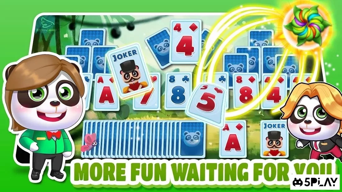 Скриншот Solitaire Idle Panda