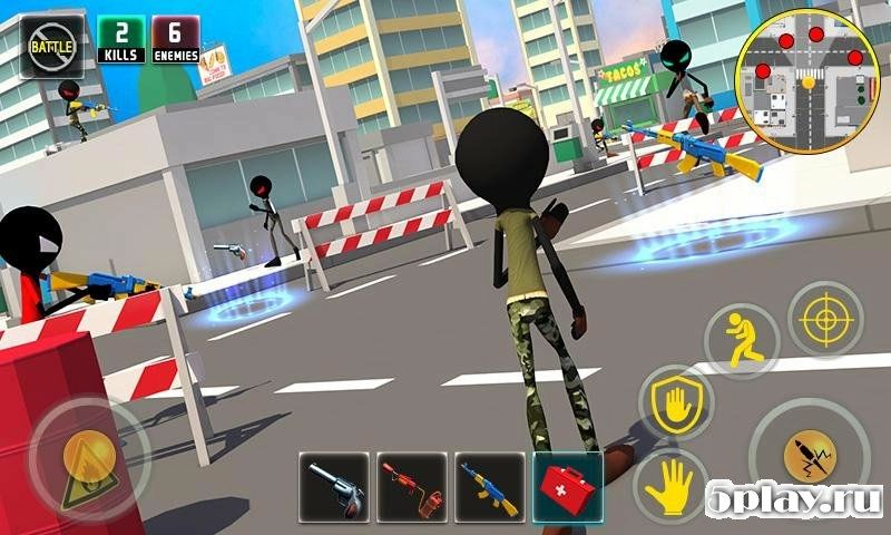 Скриншот Stickman Battle Royale: Grand War