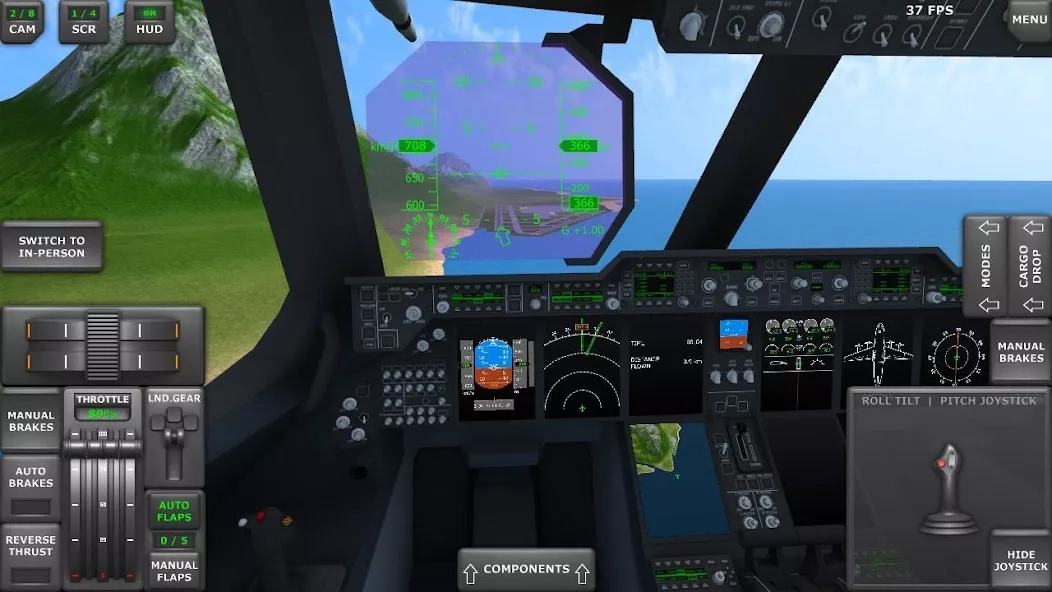 Скриншот Turboprop Flight Simulator 3D
