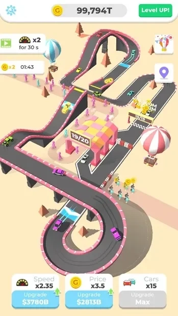 Скриншот Idle Racing Tycoon-Car Games
