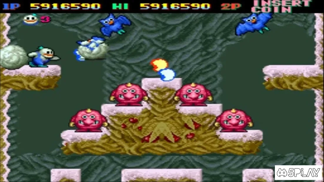 Скриншот SNOW BROS. classic