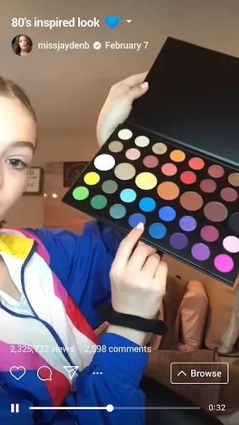 Скриншот IGTV