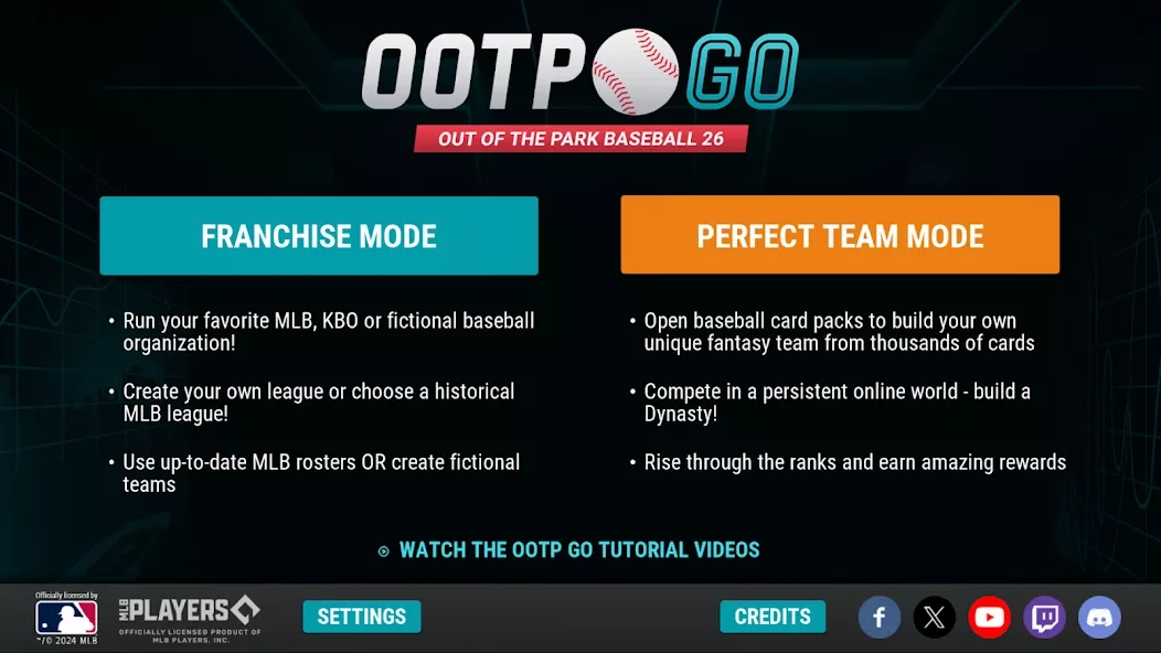 Скриншот OOTP Baseball 26 Go!