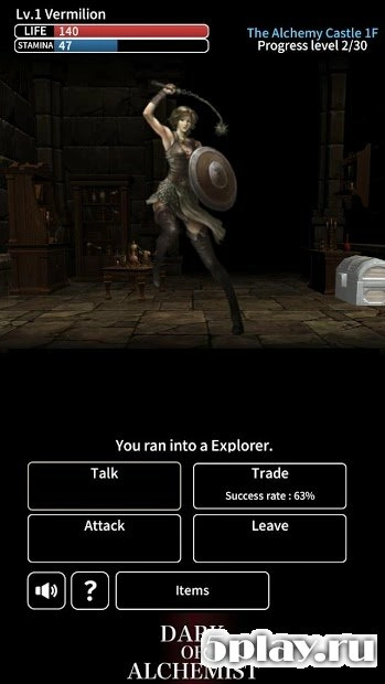 Скриншот Dark of Alchemist - Dungeon Crawler RPG