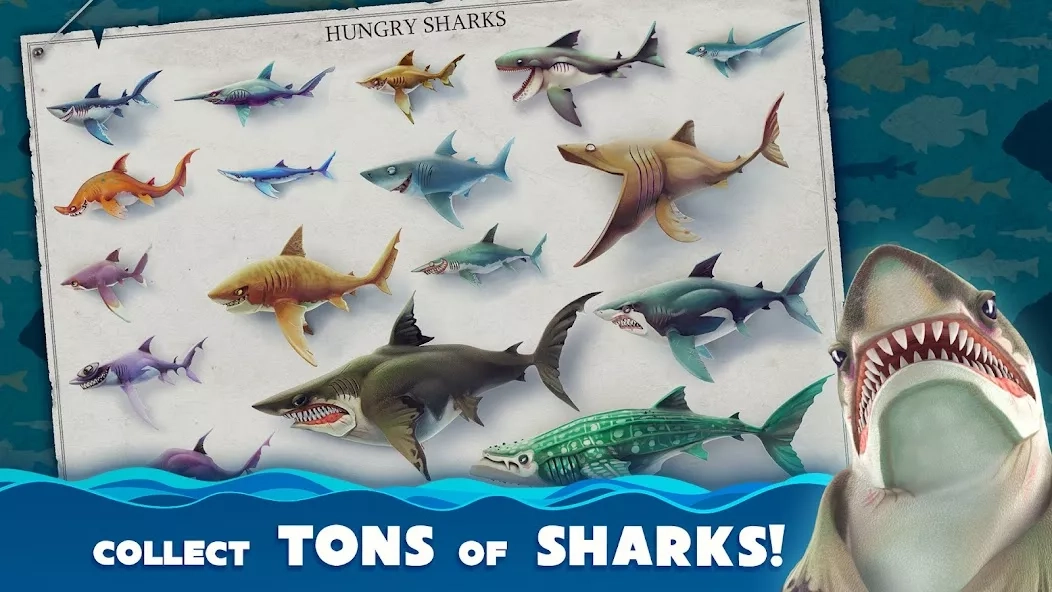 Скриншот Hungry Shark World