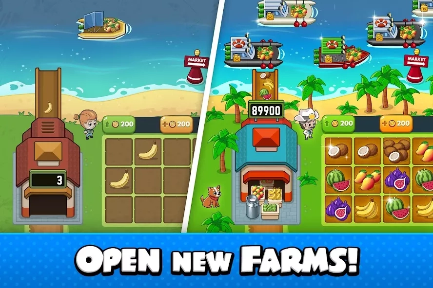 Скриншот Idle Farm Tycoon – Merge Simulator