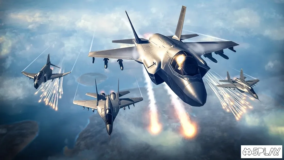 Скриншот Sky Combat: онлайн ПВП бои на самолётах 5х5