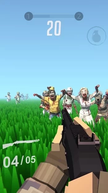 Скриншот Zombie Royale