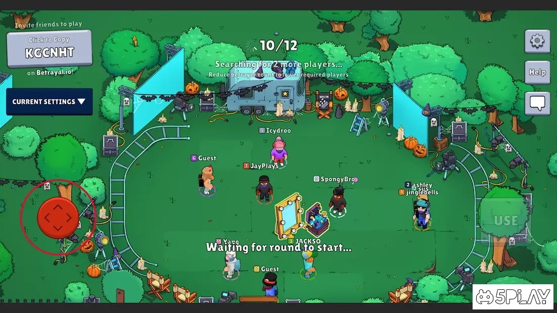 Скриншот Betrayal.io