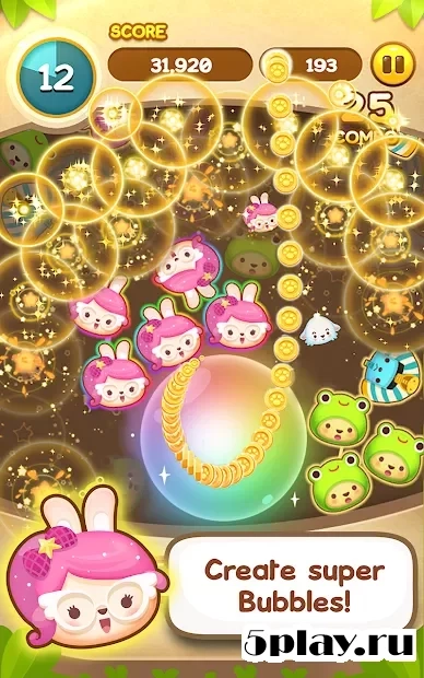 Скриншот Puchi Puchi Pop: Puzzle Game