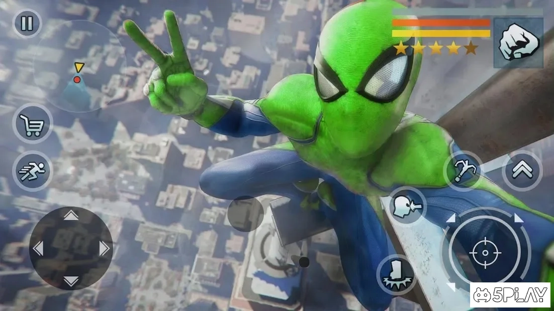 Скриншот Spider Rope Hero - Vegas Crime city