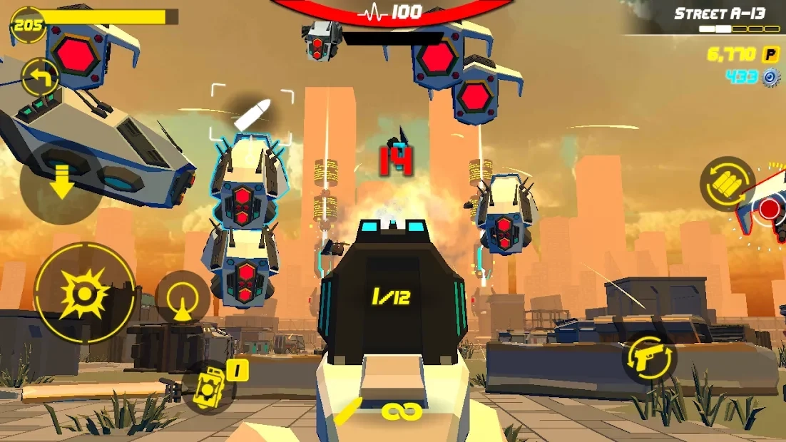 Скриншот GunFire : City Hero