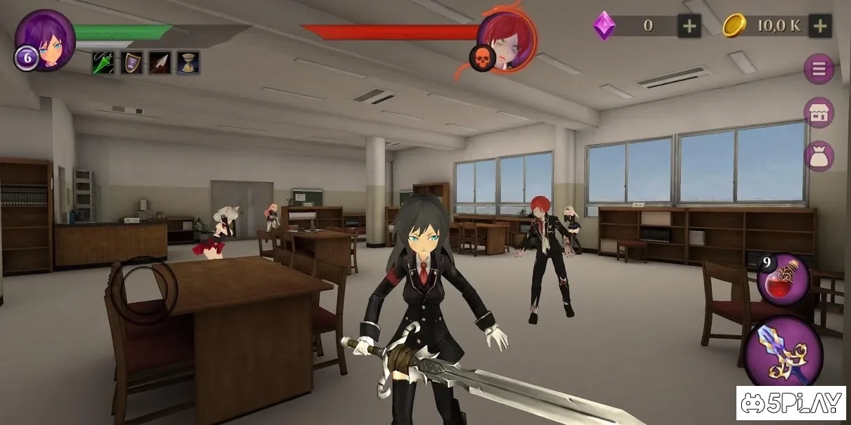 Скриншот Anime High School Zombie Simulator