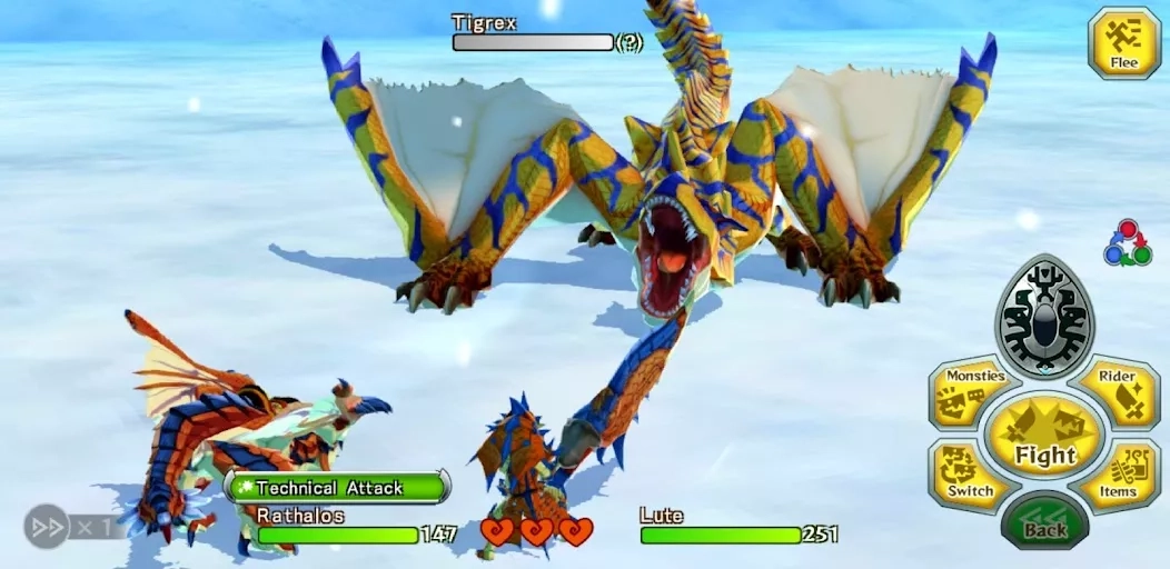 Скриншот Monster Hunter Stories