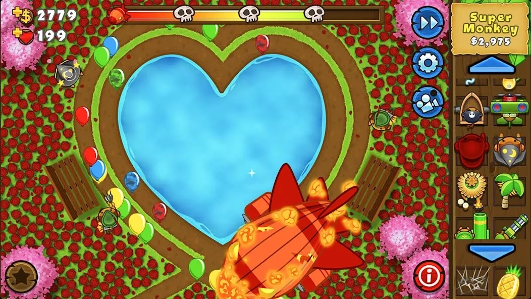 Скриншот Bloons TD 5