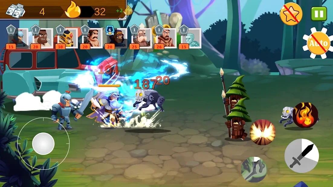 Скриншот Chaotic War 3: Legendary army